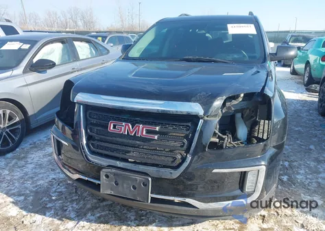 2017 GMC Terrain Sle-2 from USA, damaged, VIN 2GKALNEK4H6144399